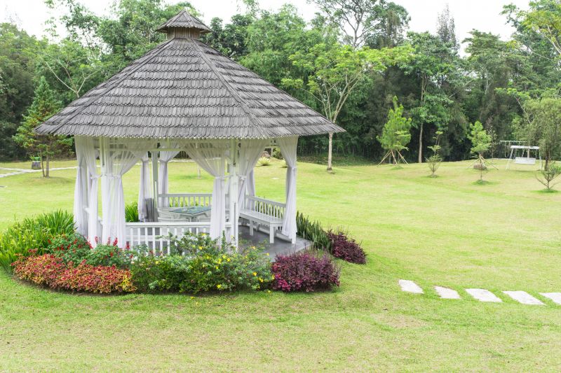 Cedar Gazebo Installation in Conroe, TX