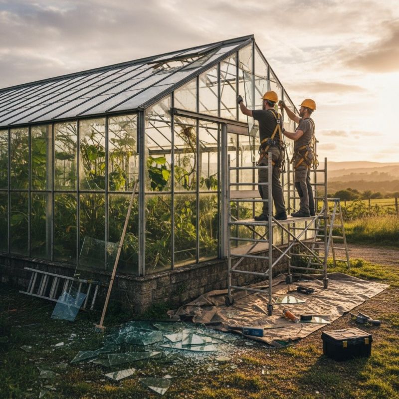 Greenhouse Construction detail