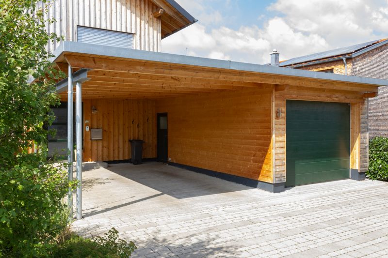 Wood Carport Installation detail