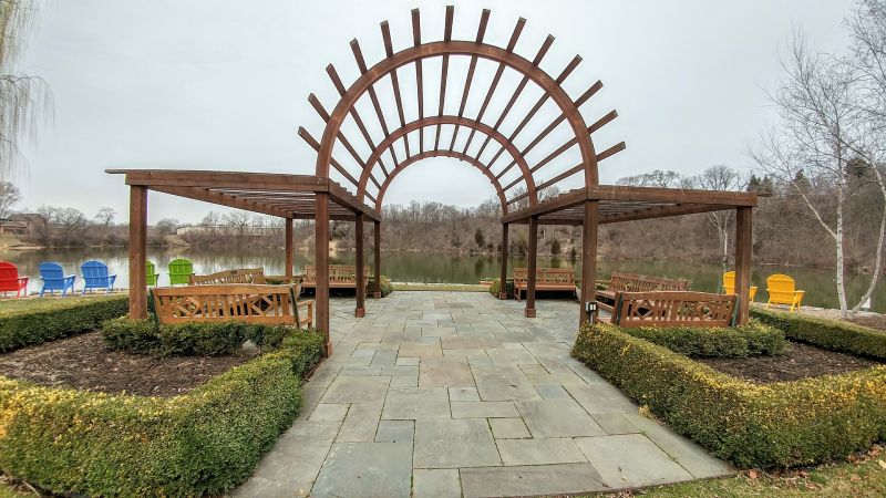 Garden Arbor Installation in Wilmington, NC