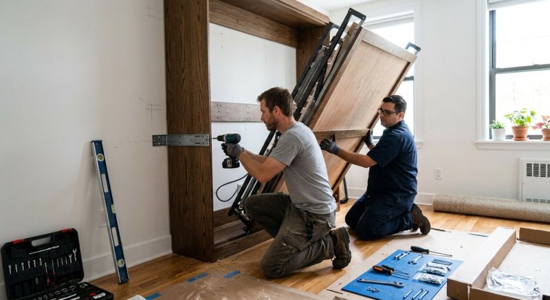 Mudroom Carpentry Installation in Fairfax, VA