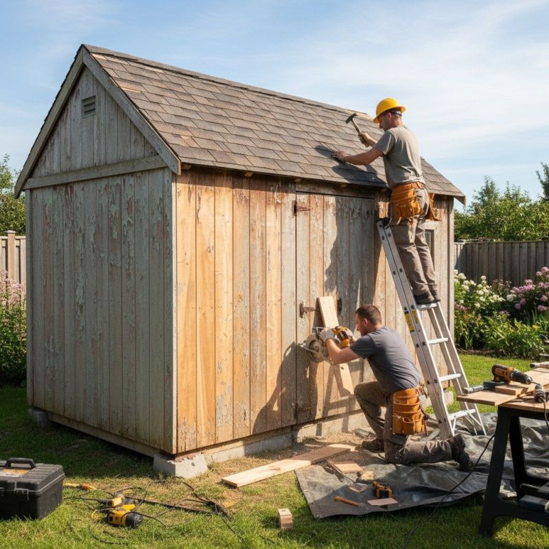 Shed Repair in Wilmington, NC