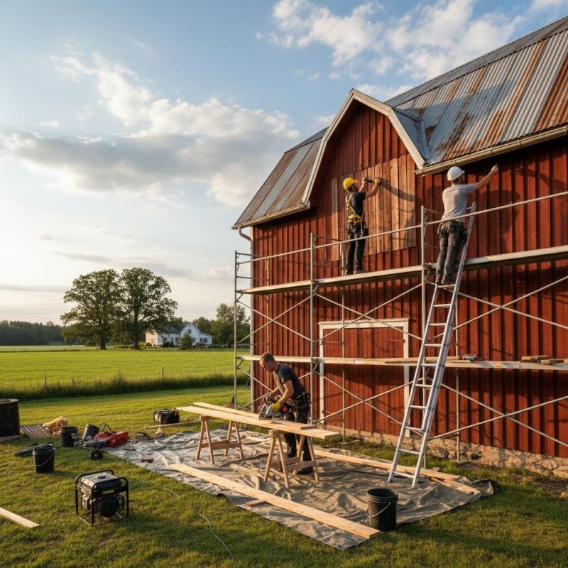 Barn Siding Repair in Overland Park, KS