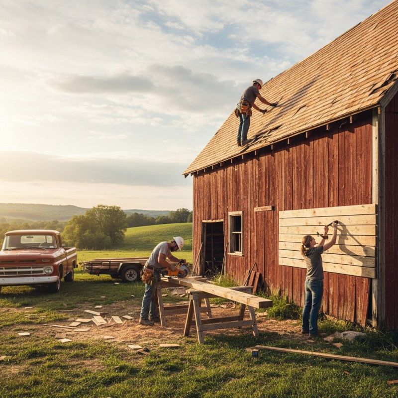 Barn Structural Repair in Overland Park, KS