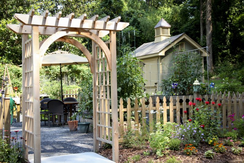 Wood Trellis Installation in Kansas City, KS